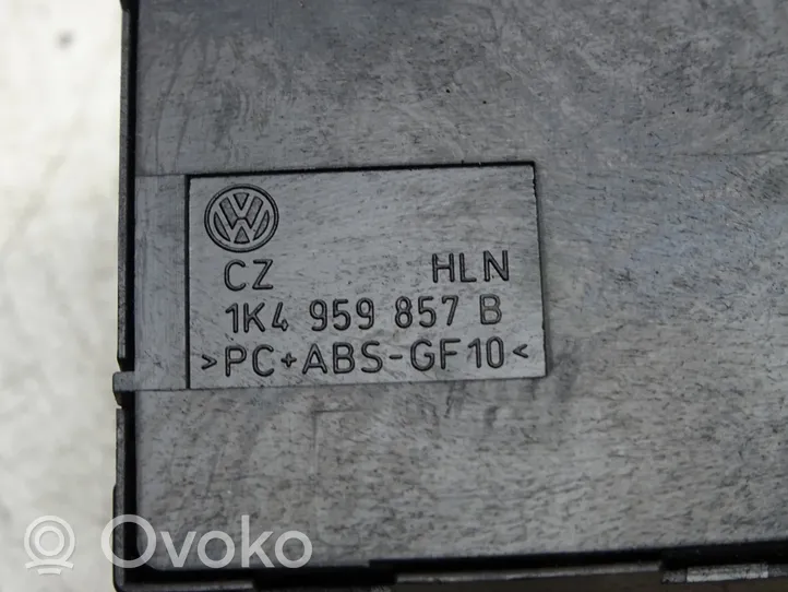 Volkswagen PASSAT B7 Sähkötoimisen ikkunan ohjauskytkin 1K4959857B