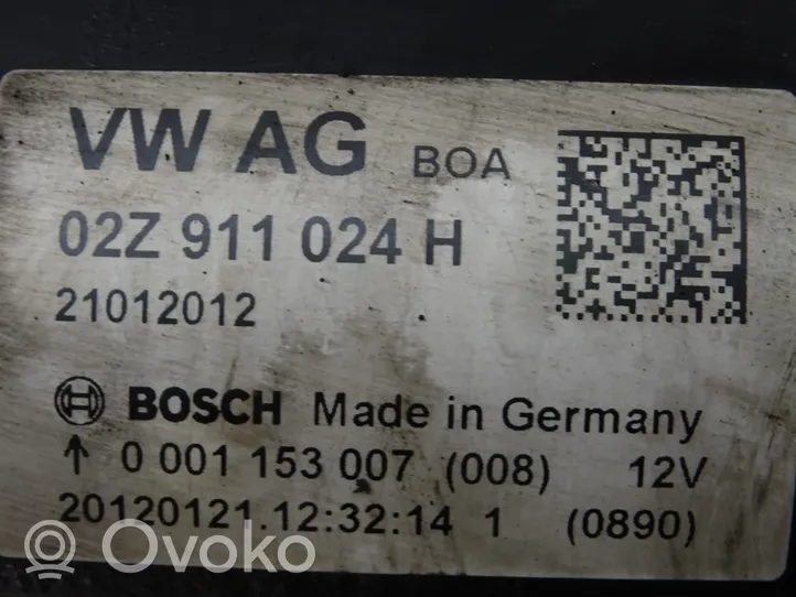 Volkswagen PASSAT B7 Motorino d’avviamento 02Z911024H