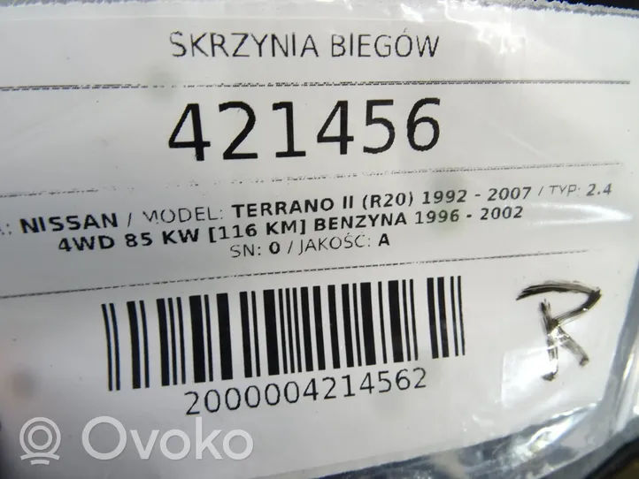 Nissan Terrano Manualna 5-biegowa skrzynia biegów 32101-G2343