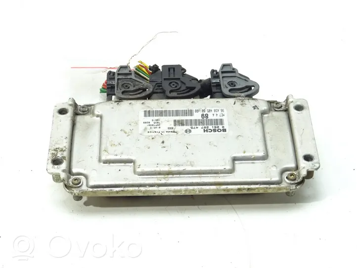 Peugeot Partner Unité de commande, module ECU de moteur 9643840580