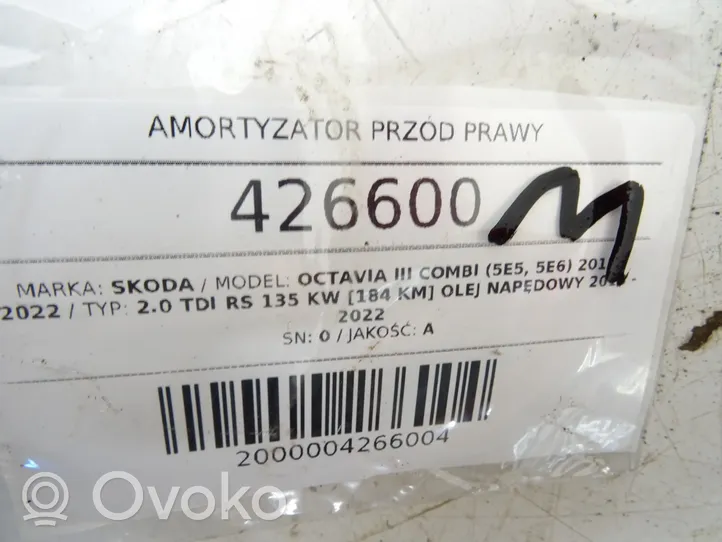 Skoda Octavia Mk3 (5E) Amortyzator przedni 5Q0413031FP