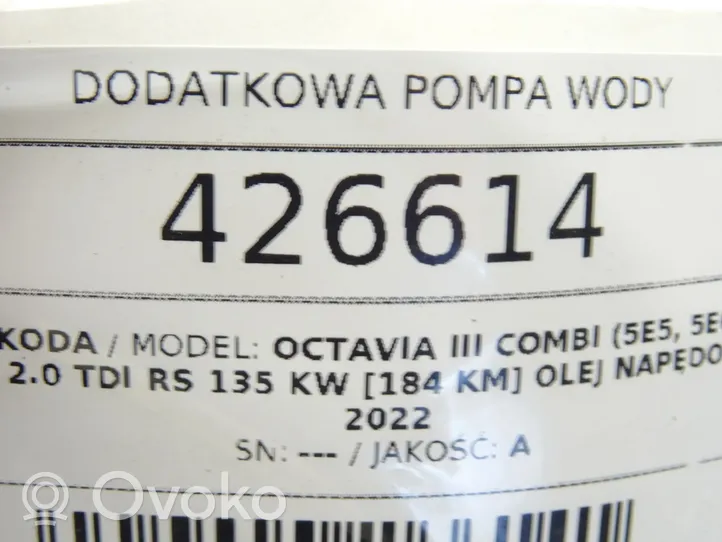 Skoda Octavia Mk3 (5E) Mocowanie / uchwyt filtra oleju 