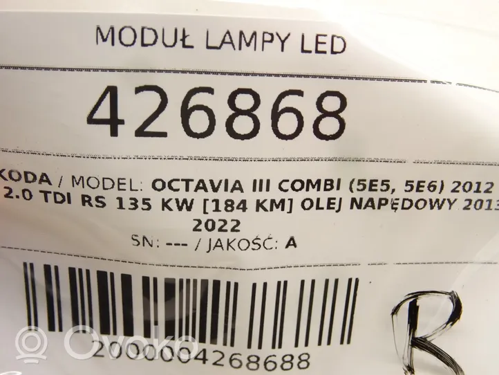 Skoda Octavia Mk3 (5E) Inne komputery / moduły / sterowniki 1408000733