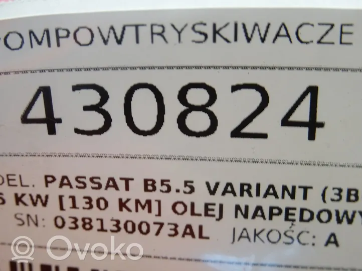 Volkswagen PASSAT B5.5 Purkštukų (forsunkių) komplektas 0414720039