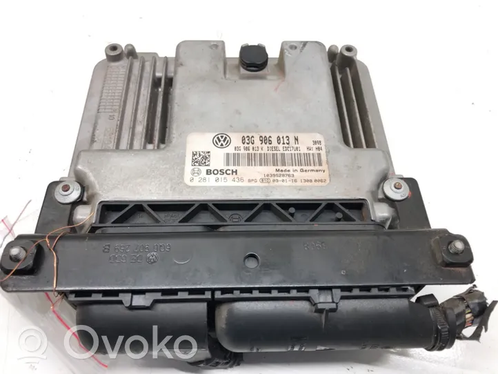 Seat Ibiza IV (6J,6P) Unité de commande, module ECU de moteur 03G906013N