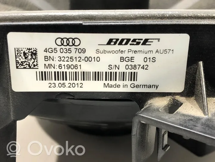 Audi A6 C7 Głośnik niskotonowy 4G5035709