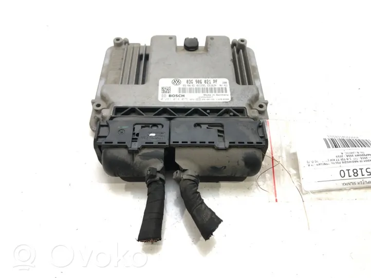 Volkswagen Caddy Unité de commande, module ECU de moteur 03G906021PF