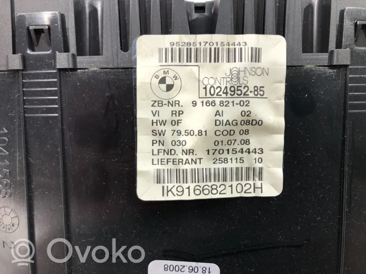 BMW 1 E81 E87 Tachimetro (quadro strumenti) 1024952-85