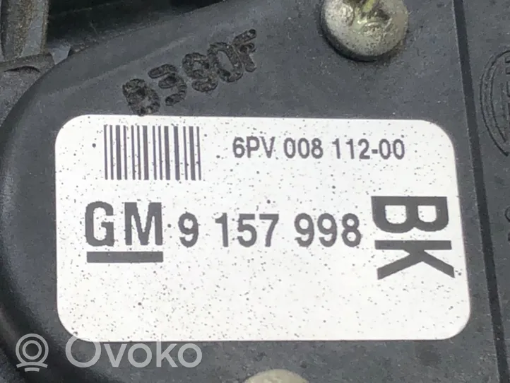 Opel Astra G Pédale d'accélérateur 9157998BK