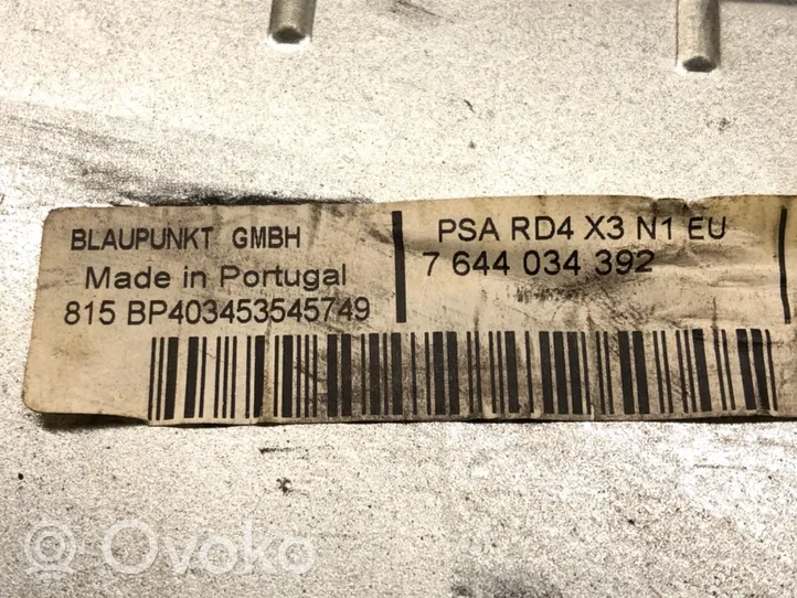 Citroen C5 Radija/ CD/DVD grotuvas/ navigacija 7644034392