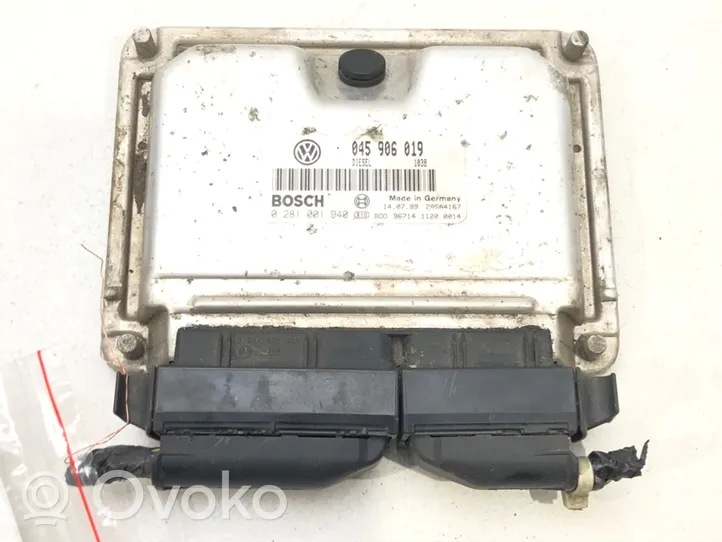 Volkswagen Polo III 6N 6N2 6NF Galios (ECU) modulis 045906019