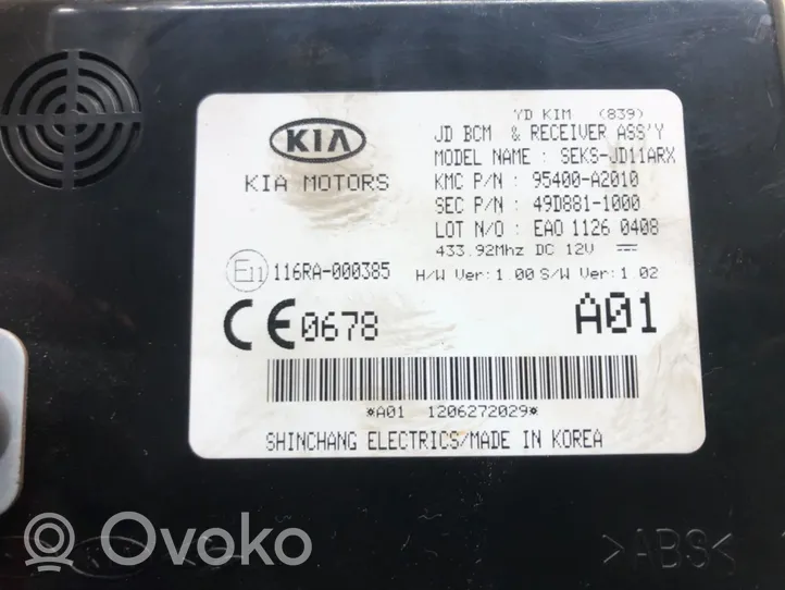 KIA Ceed Sonstige Steuergeräte / Module 116RA-000385