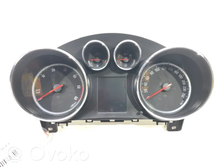 Opel Astra J Compteur de vitesse tableau de bord 13374948