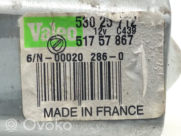 Fiat Punto (199) Moteur d'essuie-glace arrière 51757867