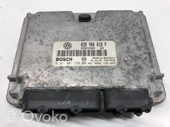 Volkswagen PASSAT B5 Galios (ECU) modulis 038906018P