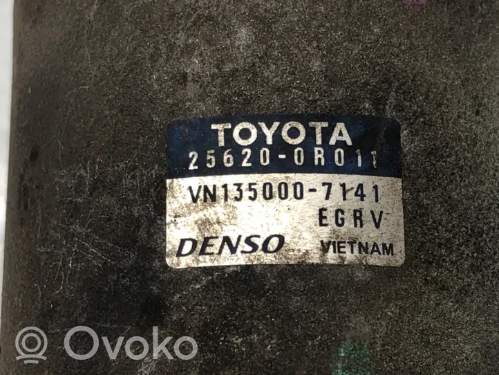 Toyota Avensis T250 EGR vožtuvas 25620-0R011