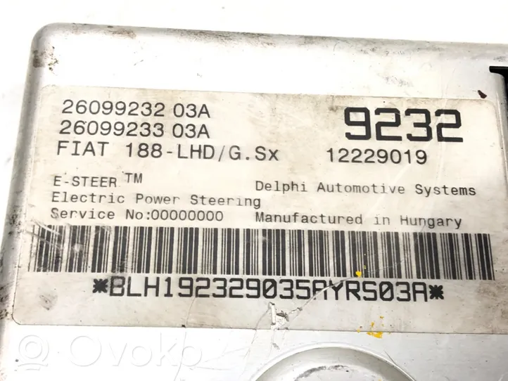 Fiat Punto (188) Power steering control unit/module 26099232