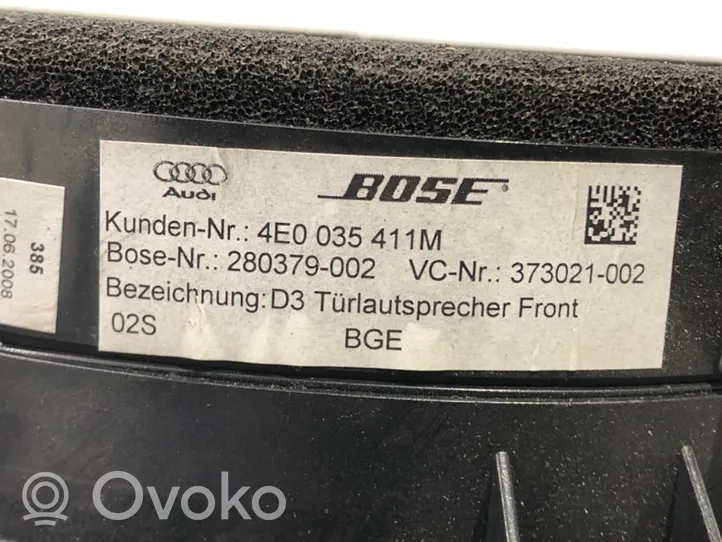 Audi A8 S8 D3 4E Kit système audio 