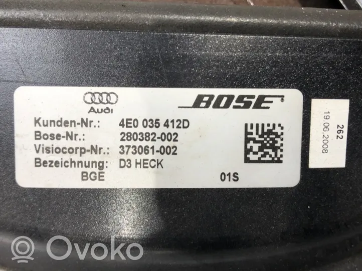 Audi A8 S8 D3 4E Garso sistemos komplektas 