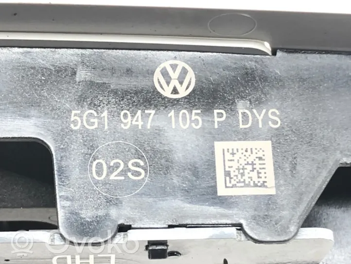 Volkswagen Golf VII Panel oświetlenia wnętrza kabiny 5G1947105P
