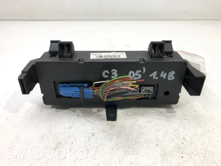 Citroen C3 Interior fan control switch 96530443XT