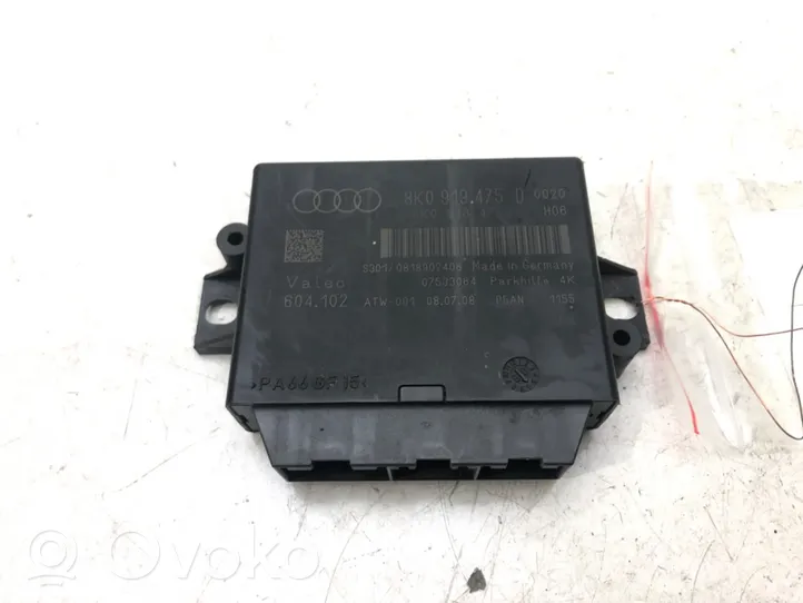 Audi A4 S4 B8 8K Unité de commande, module PDC aide au stationnement 8K0919475D