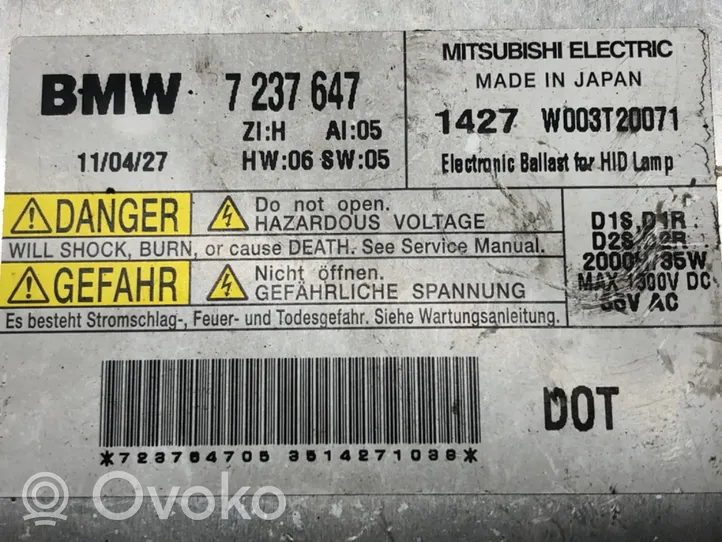 BMW 5 F10 F11 Przetwornica napięcia / Moduł przetwornicy 7237647