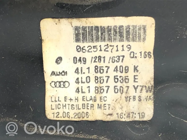 Audi Q7 4L Etuoven sähköinen sivupeili 