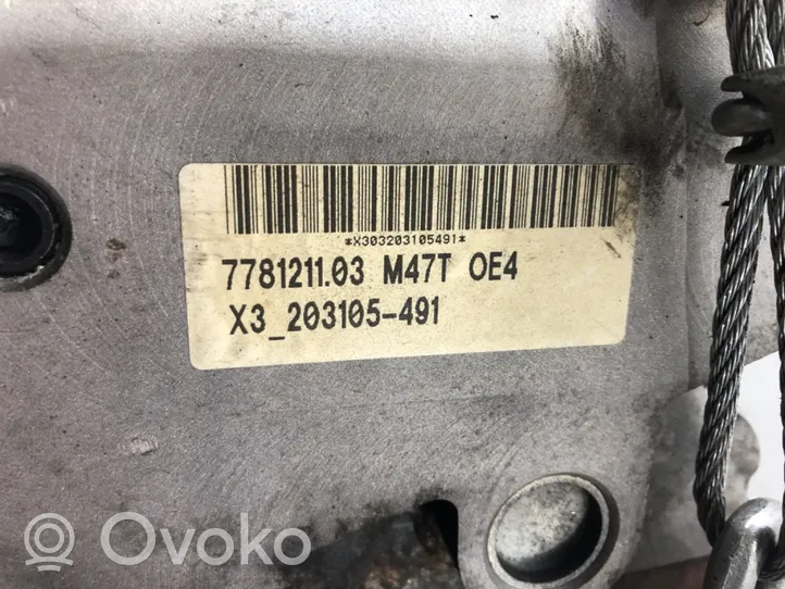 BMW 5 E60 E61 Silnik / Komplet M47D20