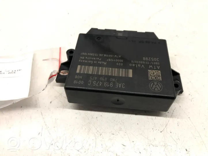 Volkswagen PASSAT CC Parking PDC control unit/module 3AE919475C