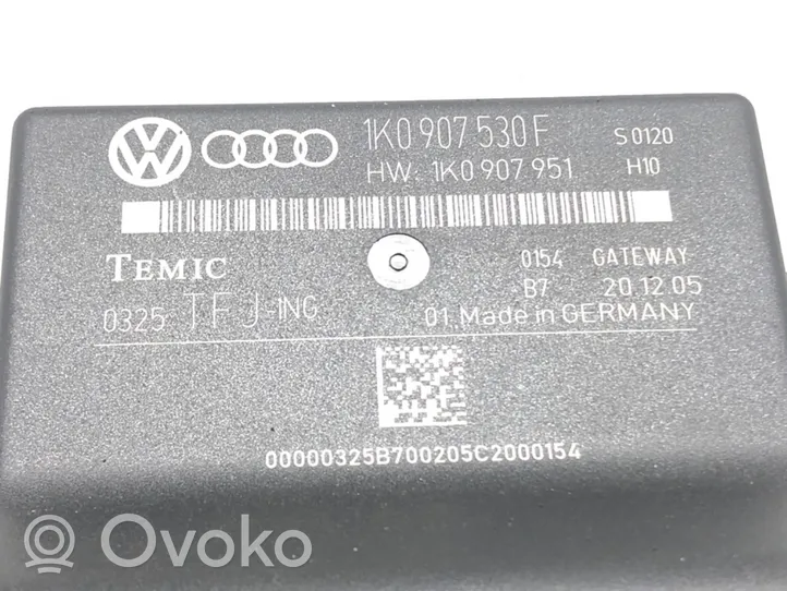 Volkswagen Golf Plus Gateway valdymo modulis 1K0907530F