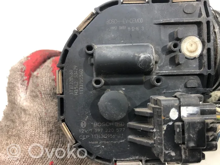 Citroen C6 Mechanizm i silniczek wycieraczek szyby przedniej / czołowej 9670031480