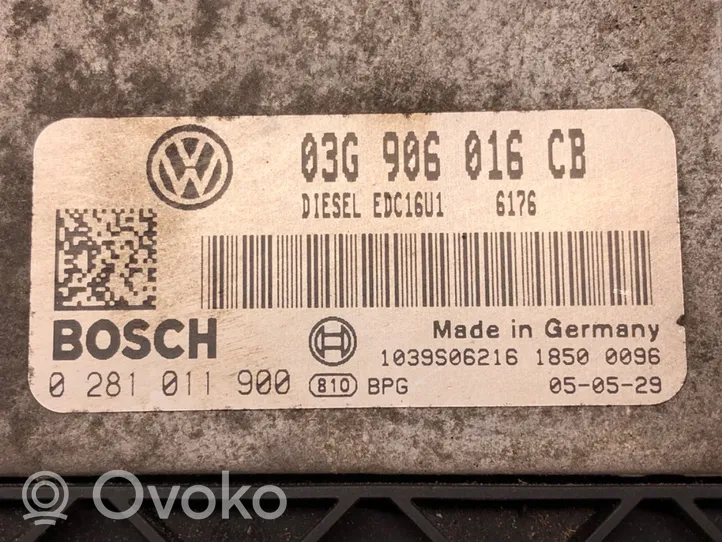 Volkswagen Golf V Galios (ECU) modulis 03G906016CB