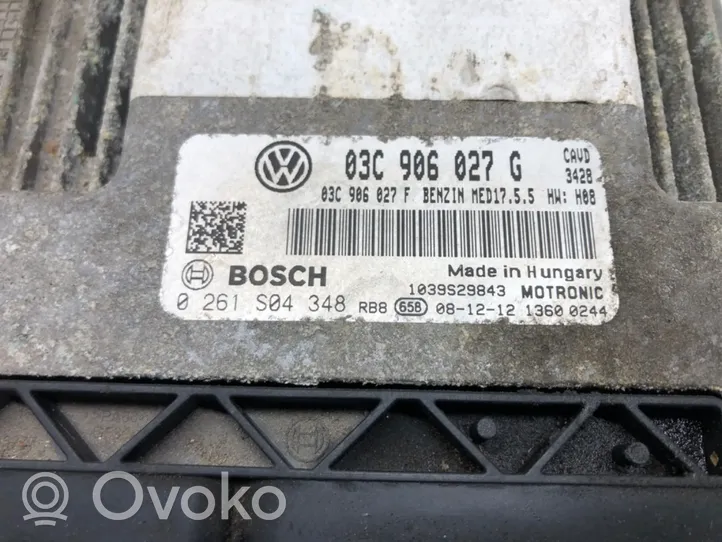 Volkswagen Scirocco Galios (ECU) modulis 03C906027G