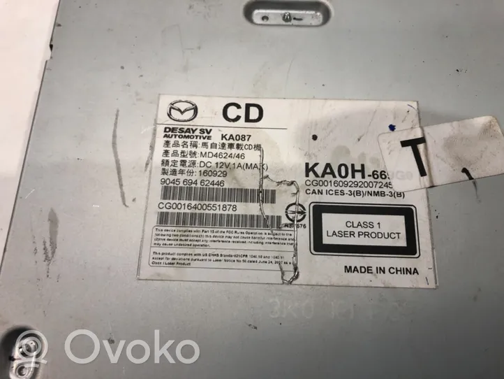 Mazda CX-5 Unité principale radio / CD / DVD / GPS KA0H-669G0