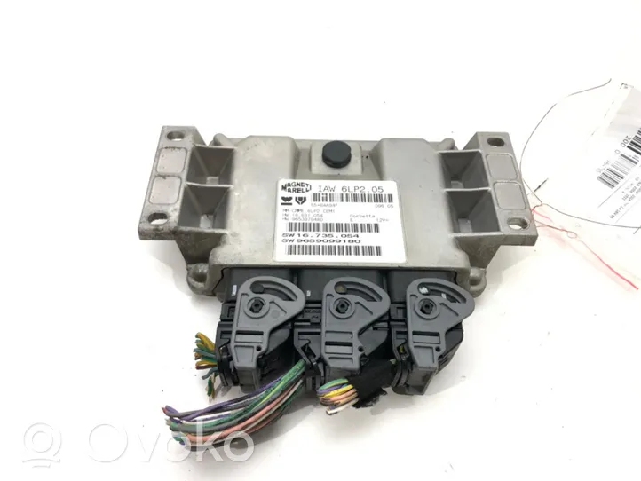 Citroen C4 I Unité de commande, module ECU de moteur 9659099180