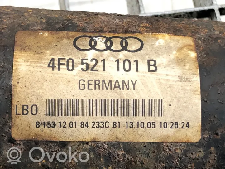 Audi A6 S6 C6 4F Aizmugurējais kardāns 4F0521101B