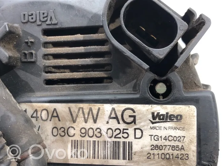 Volkswagen Golf VI Alternator 03C903025D