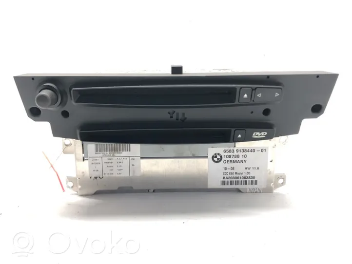 BMW 5 E60 E61 Unità principale autoradio/CD/DVD/GPS 9138440