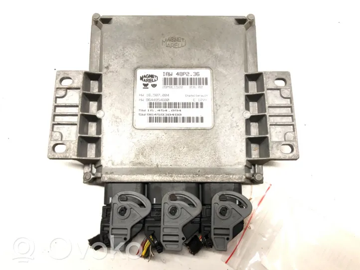 Peugeot 307 Unité de commande, module ECU de moteur 2BMBE1522