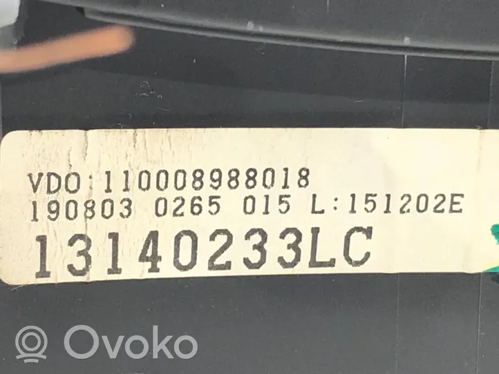 Opel Corsa C Licznik / Prędkościomierz 13140233LC