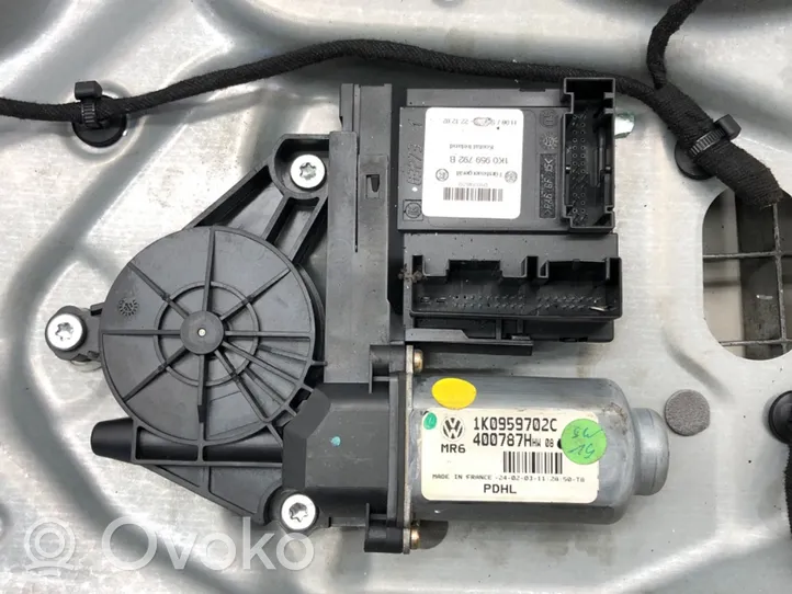 Volkswagen Touran I Mécanisme de lève-vitre avec moteur 1K0959702C