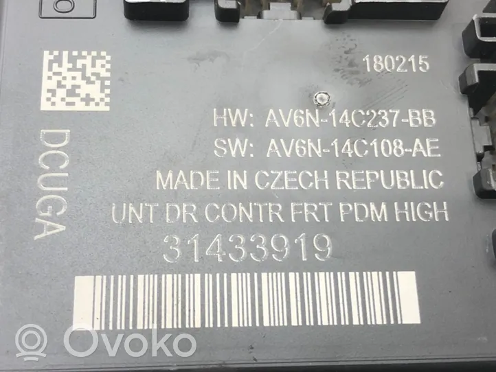 Volvo S60 Kiti valdymo blokai/ moduliai 31433919