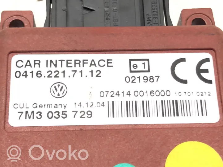 Volkswagen PASSAT B5.5 Other control units/modules 7M3035729