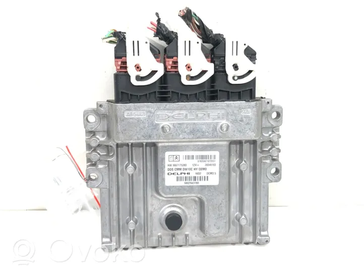 Peugeot 508 Motorsteuergerät ECU 9802943180