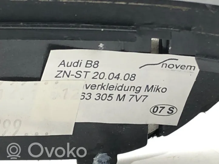 Audi A4 S4 B8 8K Отделка приборного щитка 8K0863305M