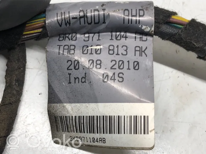 Audi A4 S4 B8 8K Cableado del sensor de aparcamiento (PDC) 8K0971104AB