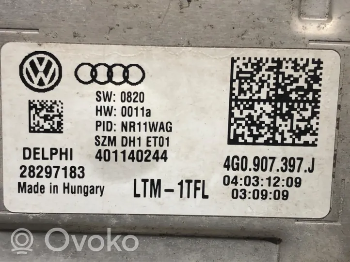 Volkswagen PASSAT CC Modulo del convertitore di tensione/trasformatore 4G0907397J