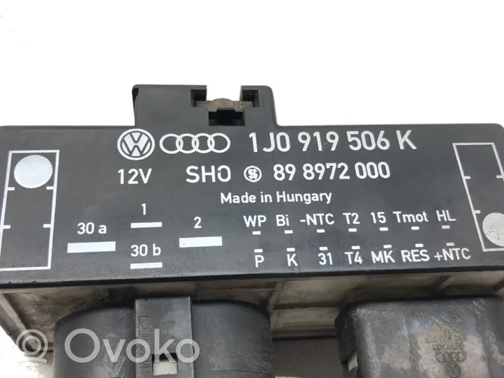 Volkswagen Golf IV Fan control module 1J0919506K