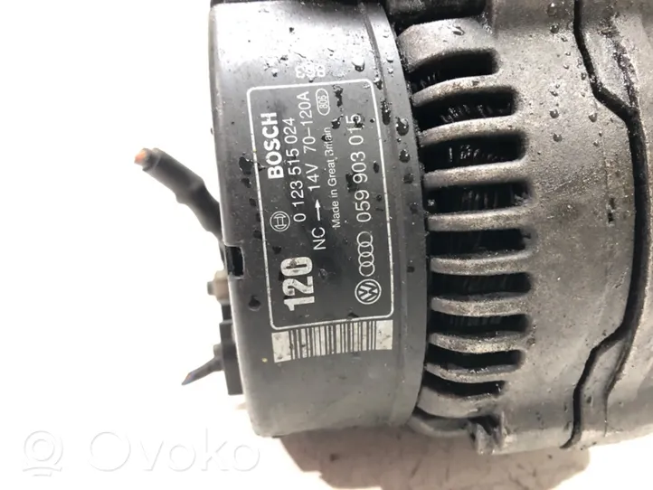 Audi A8 S8 D2 4D Generatore/alternatore 0123515024